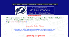 Desktop Screenshot of mrdesimone.com