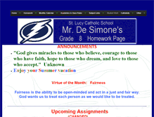 Tablet Screenshot of mrdesimone.com